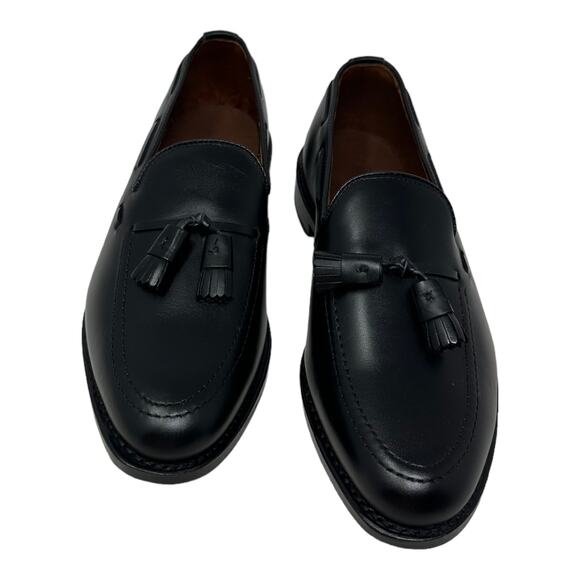 Allen Edmonds Men's Black Grayson Tassel Loafer Shoes size 9 - Picture 13 of 16